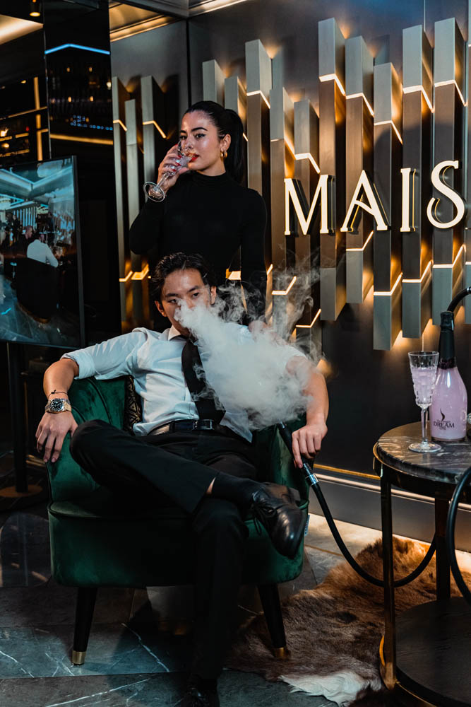 Shisha lounge at The Farmhouse
